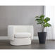 Valence Maya White Armchair